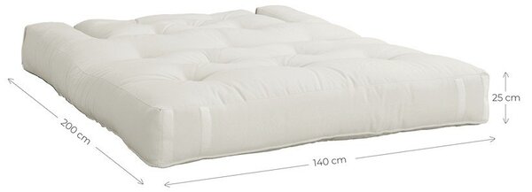 Modrá rozkládací pohovka 140 cm Hippo - Karup Design