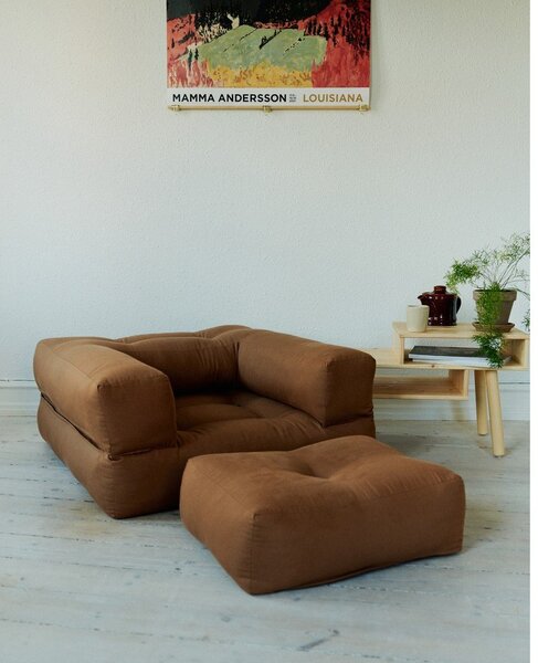 Variabilní křeslo Karup Design Cube Linen Beige