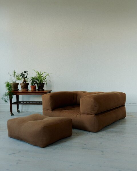 Variabilní křeslo Karup Design Cube Linen Beige