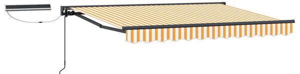 Elektrická Retrakční markýza Žlutá, Bílá, Antracitová 3 x 2 m