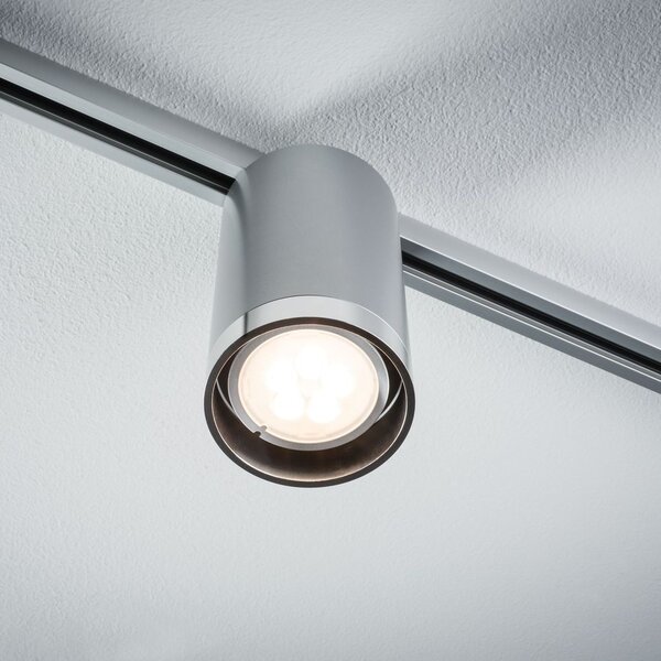 Paulmann 96962 Tube, spot pro Urail system, 1x10W LED GU10, matný chrom, délka 11,2cm
