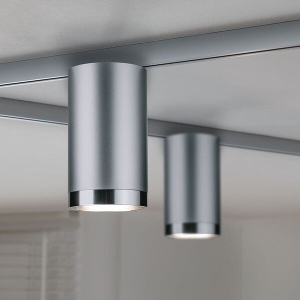 Paulmann 96962 Tube, spot pro Urail system, 1x10W LED GU10, matný chrom, délka 11,2cm