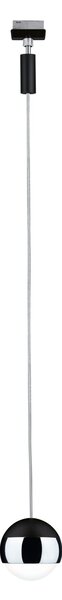 Paulmann 96808 Capsule II Pendulum, závěs pro systém Urail, 6W LED 2700K stmívatelné, černá, prům.8,7cm
