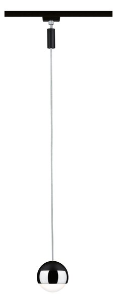 Paulmann 96808 Capsule II Pendulum, závěs pro systém Urail, 6W LED 2700K stmívatelné, černá, prům.8,7cm