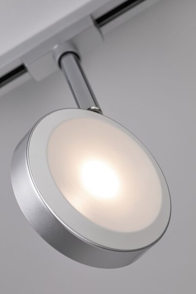 Paulmann 96891 Discus, spot pro Urail system, 1x5,3W LED 2700K, stmívatelný, matný chrom/chrom