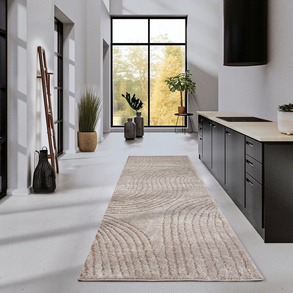 Béžový běhoun 80x240 cm Pigment Beige – Elle Decoration