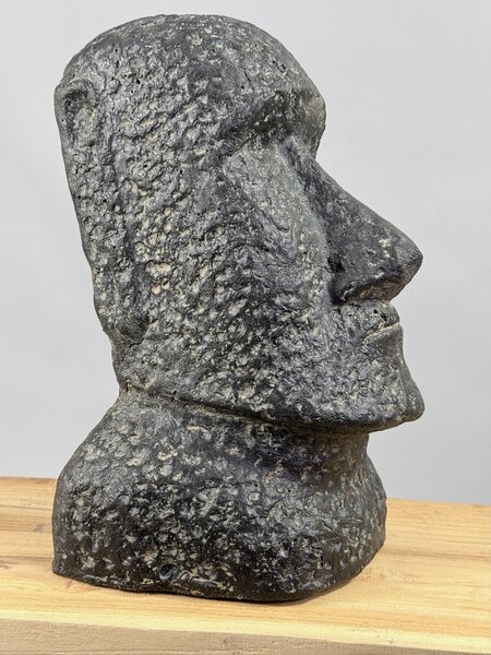 Moai odlévaná hlava 30 cm