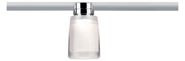 Paulmann 95501 Safira, spot pro Urail system, 1x4,9W LED 2700K stmívatelné, bílá/chrom, průměr 8cm