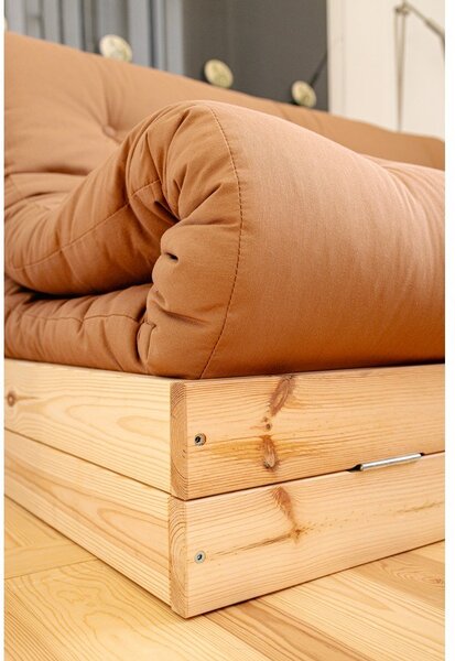 Béžová rozkládací pohovka 145 cm Flip – Karup Design