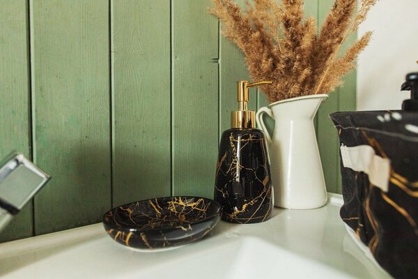 Zestaw łazienkowy ceramiczny 322123 Black