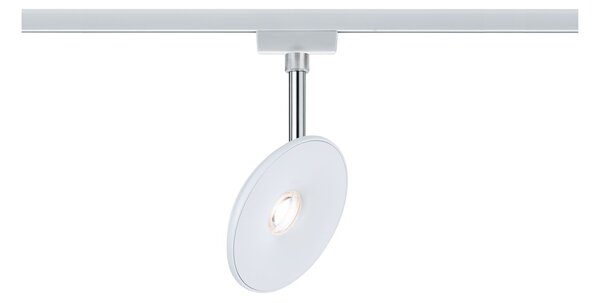 Paulmann 96937 Sphere, spot pro Urail system, 7,4W LED 2700K stmívatelné, matná bílá/chrom