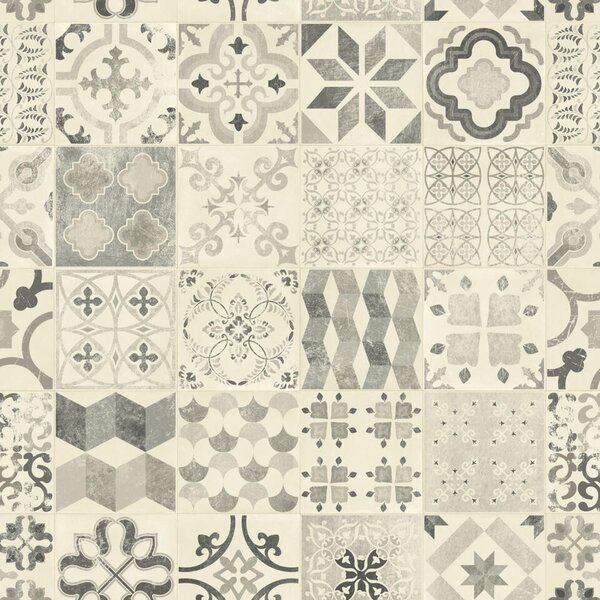 PVC Tarkett Iconik 240 - Almeria Black Patchwork - tloušťka 2,4 3 m