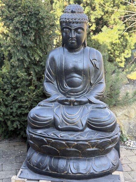 Buddha socha 150 cm odlévaný