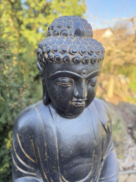 Buddha socha 150 cm odlévaný