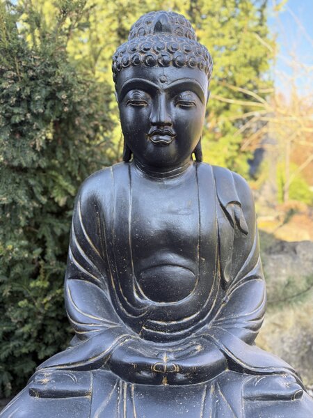 Buddha socha 150 cm odlévaný