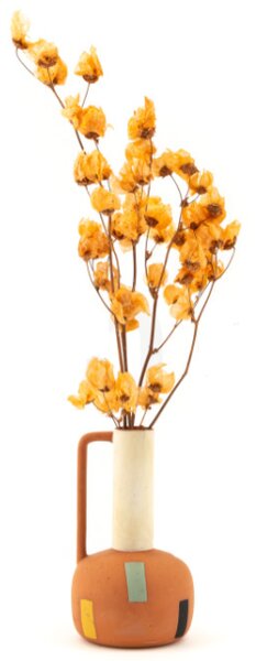 Sušené květiny Bougainvillea Branch – oranžová