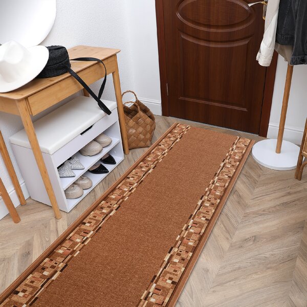 Associated Weavers Běhoun pogumovaný BOMBAY tmavě béžový Šíře: 100 cm