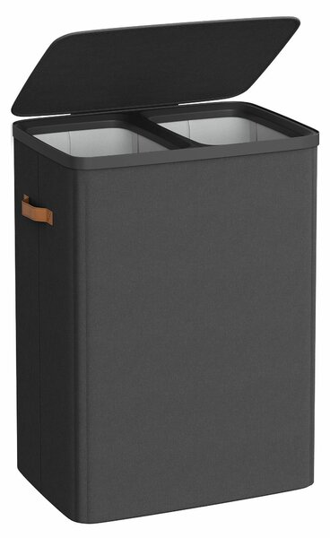 Koš na prádlo Daisy Black 2x85l