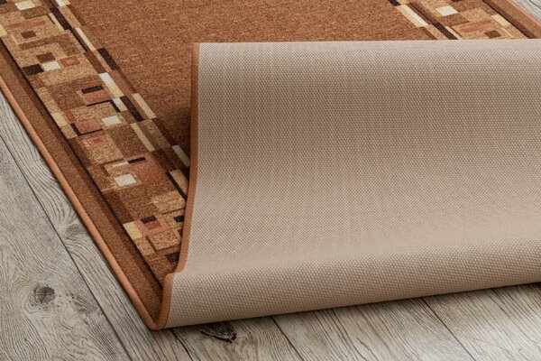 Associated Weavers Běhoun pogumovaný BOMBAY tmavě béžový Šíře: 100 cm