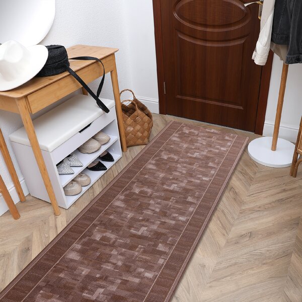 Associated Weavers Běhoun pogumovaný TRIBE hnědý Šíře: 67 cm