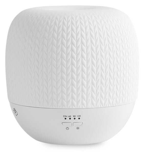 Keramický ultrazvukový aromadifuzér s lampičkou Knit