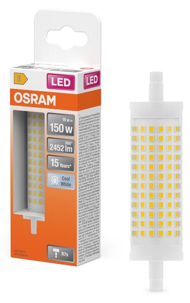 LEDVANCE LED žárovka R7s 118 mm 19 W 220-240 V 4000 K čirá
