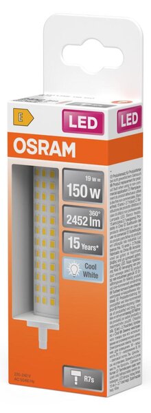 LEDVANCE LED žárovka R7s 118 mm 19 W 220-240 V 4000 K čirá