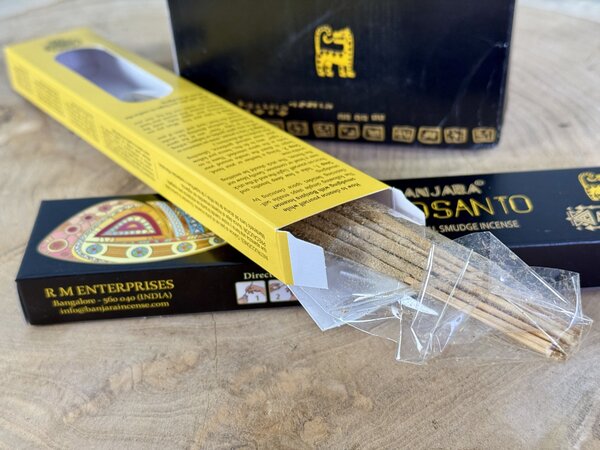 Vonné tyčinky Banjara Palo Santo – očista a klid