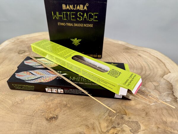 Vonné tyčinky Banjara White Sage Bílá šalvěj