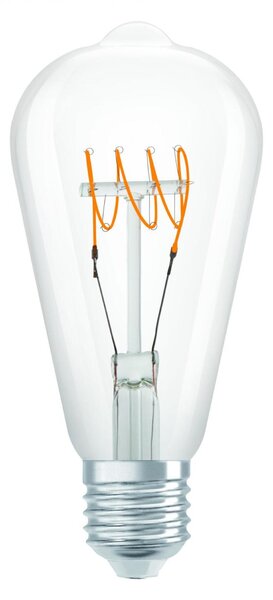 LEDVANCE LED žárovka Vintage 1906 Edison 4,8 W E27 220-240 V stmívatelná 2700 K čirá
