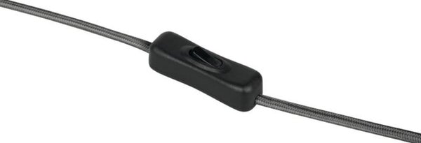 LEDVANCE nástěnné svítidlo Decor Plisse 3xE27 220-240 V tmavě šedé