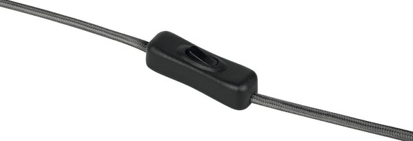 LEDVANCE nástěnné svítidlo Decor Plisse 3xE27 220-240 V tmavě šedé