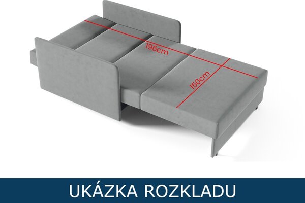 Rozkládací pohovka Norm 4 - Kronos 01