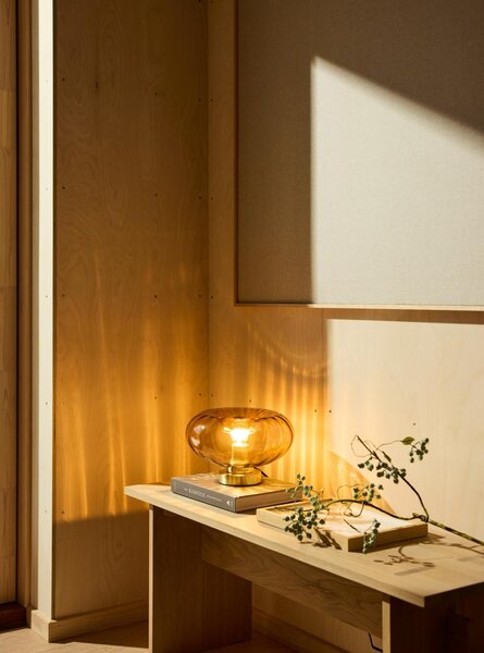 LEDVANCE stolní svítidlo Decor Gold Glass E27 zlaté