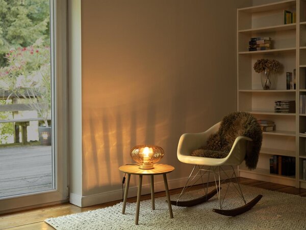 LEDVANCE stolní svítidlo Decor Gold Glass E27 zlaté