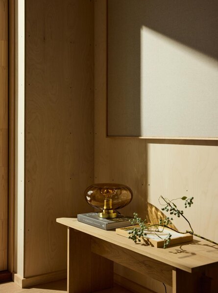 LEDVANCE stolní svítidlo Decor Gold Glass E27 zlaté