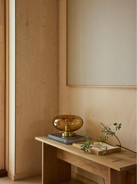 LEDVANCE stolní svítidlo Decor Gold Glass E27 zlaté