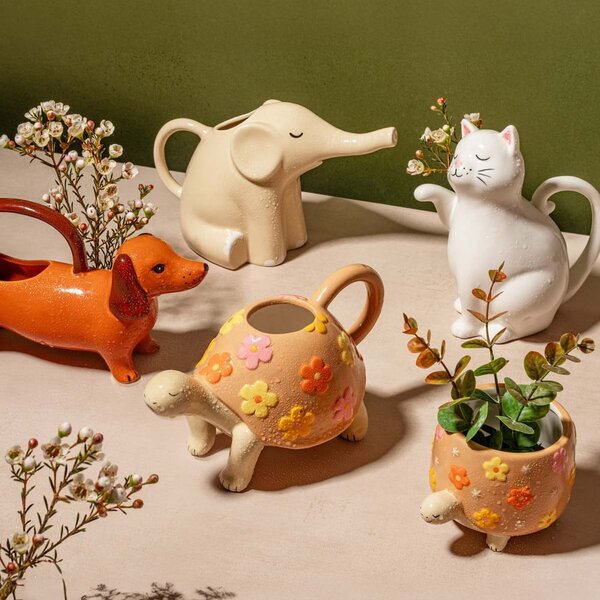 Porcelánová konvička na zalévání Cat – Sass & Belle