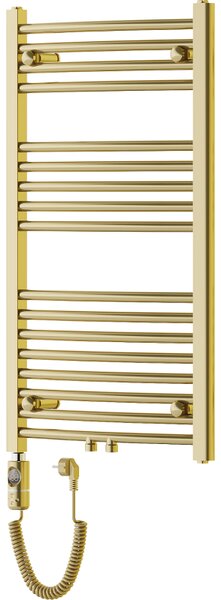 Mexen Ares, elektrické topné těleso 900 x 500 mm, 300 W, zlatá lesklá, W102-0900-500-2300-50