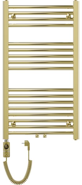 Mexen Ares, elektrické topné těleso 900 x 500 mm, 300 W, zlatá lesklá, W102-0900-500-2300-50