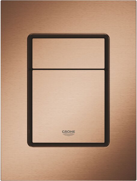 Grohe Skate Cosmopolitan S splachovací tlačítko pro WC Brushed Warm Sunset 37535DL0