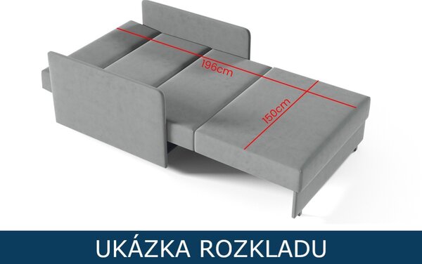 Rozkládací pohovka Flipo long - Kronos 46