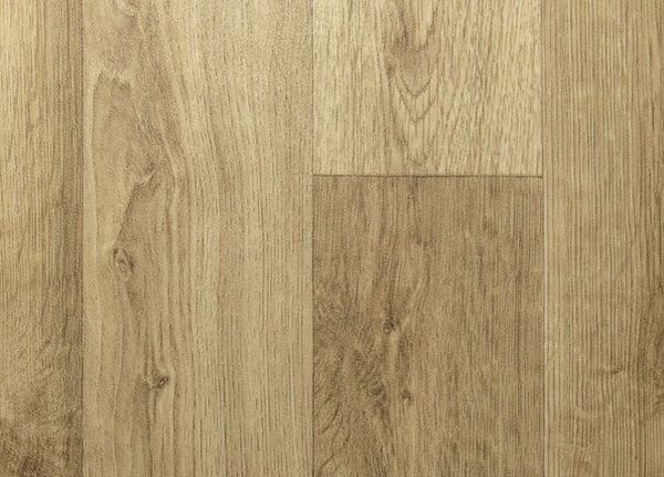 Breno PVC TRENDTEX Tavel 554 – hnědé dřevo, šíře 200 cm