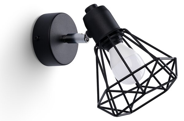 Sollux Lighting Nástěnné svítidlo ARTEMIS 1 černé