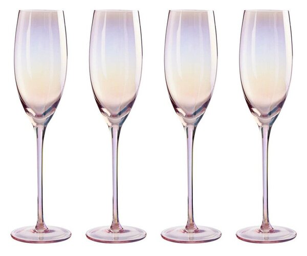 Skleničky na sekt v sadě 4 ks 250 ml Frosted – Premier Housewares
