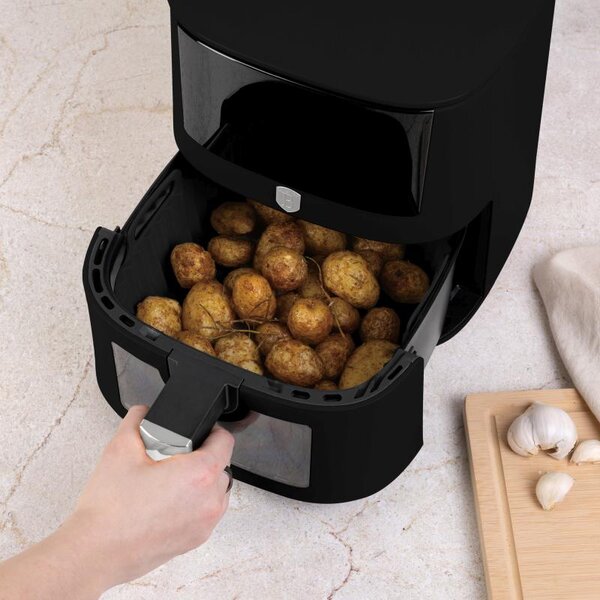 Silikonový košík do horkovzdušné fritézy Matte Black Collection