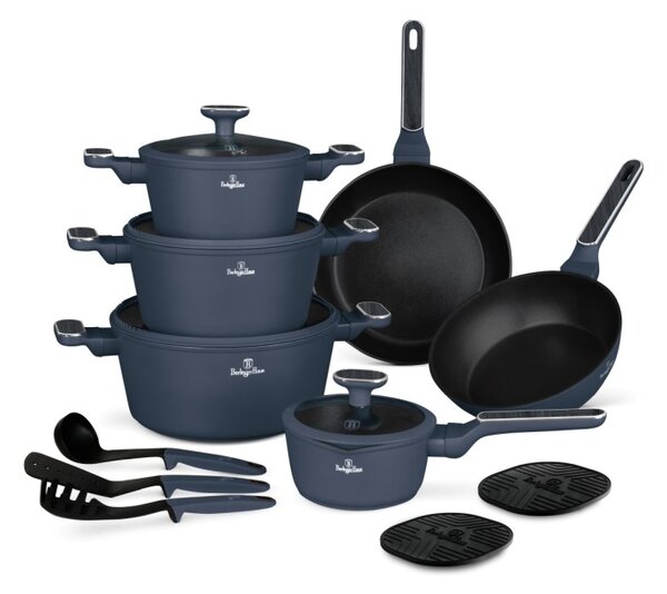 Sada nádobí s titanovým povrchem 15 ks Deep Sea Collection