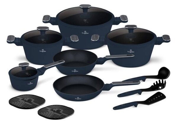 Sada nádobí s titanovým povrchem 15 ks Deep Sea Collection