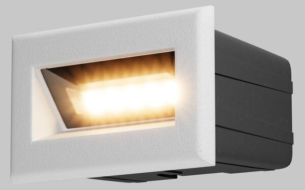 Maytoni Moderní zapuštěné LED svítidlo BOSCA, 3W, d. 8,4 cm, 3000K, IP65 Barva: Bílá