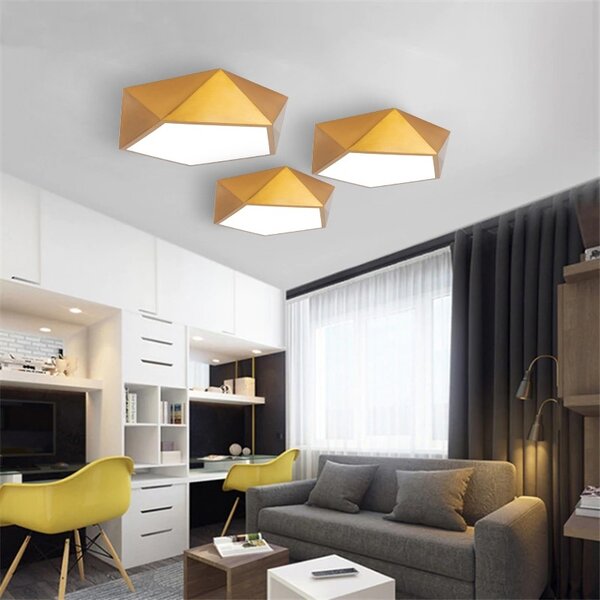 TooLight Stropní svítidlo Diamond APP876-C 40 cm zlaté